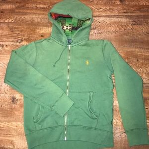 Green Polo Ralph Lauren Hoodie
